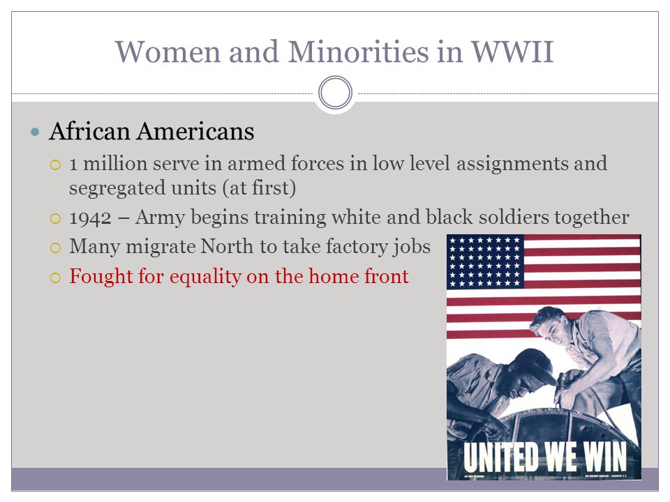 Ethnic minorities in the US armed forces during World War II